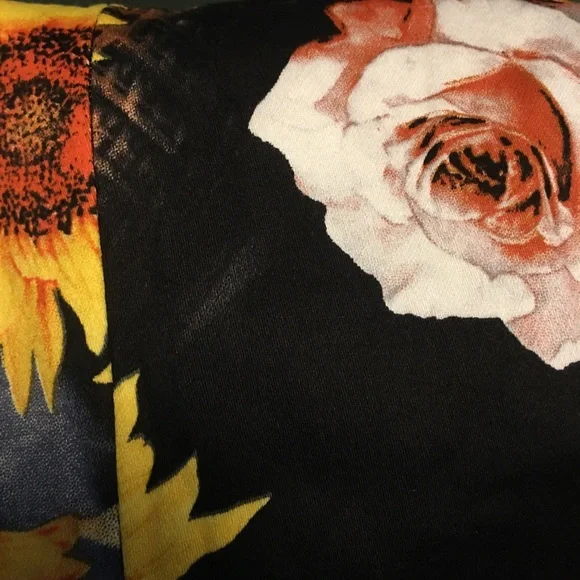 Voodoo Vixen Retro Sunflower Pencil Dress - Picture 10 of 14